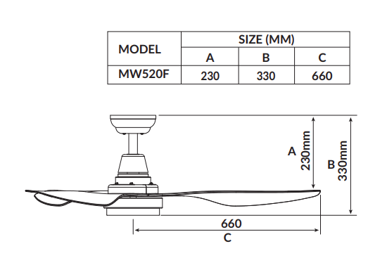 Atlas Designer 52″ Smart Ceiling Fan